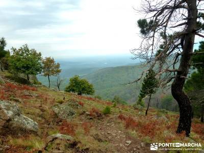 Castillo de Viriato-Sierra San Vicente - El Piélago;federacion montaña madrid sierra de irati